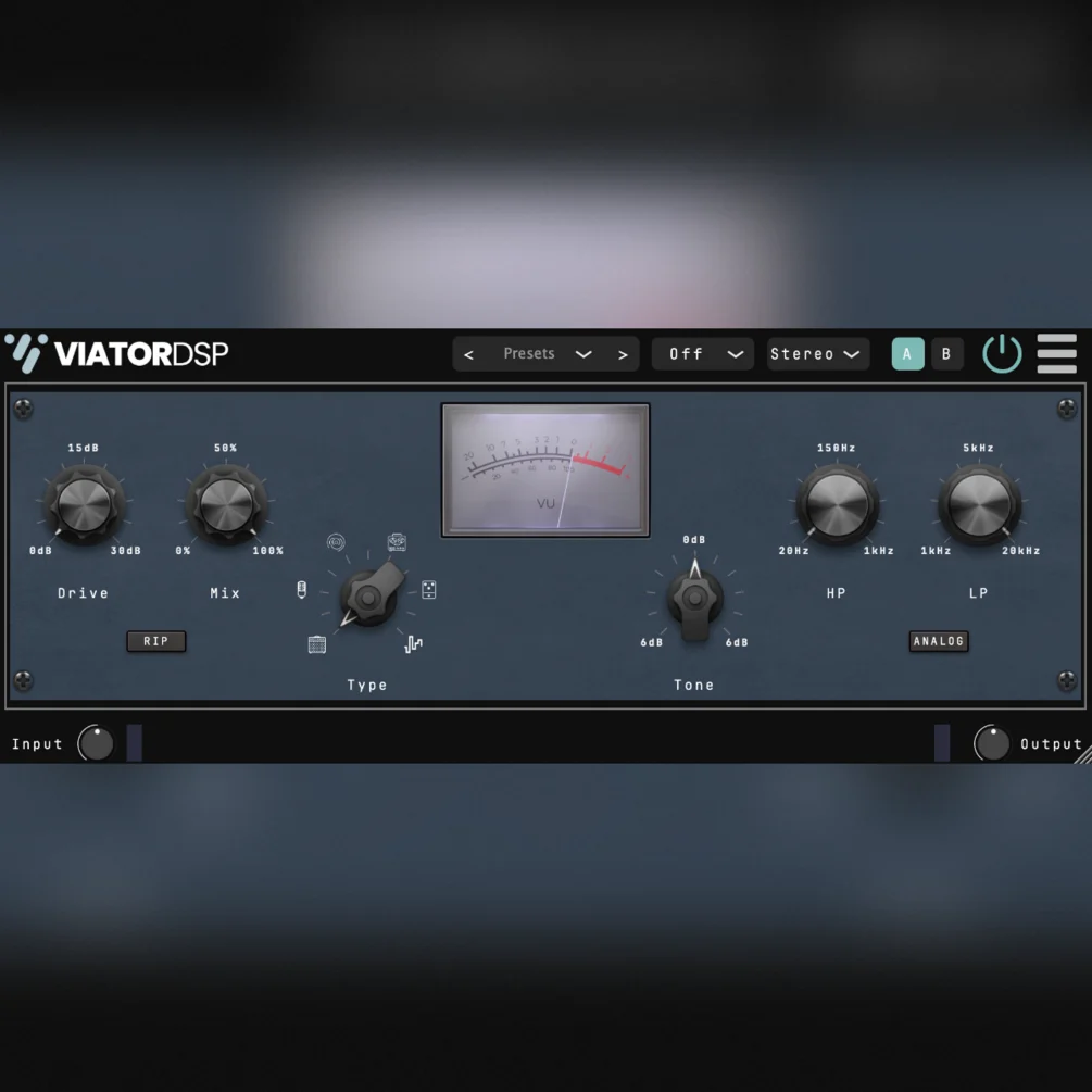 ViatorDSP Ripper distortion plugin interface