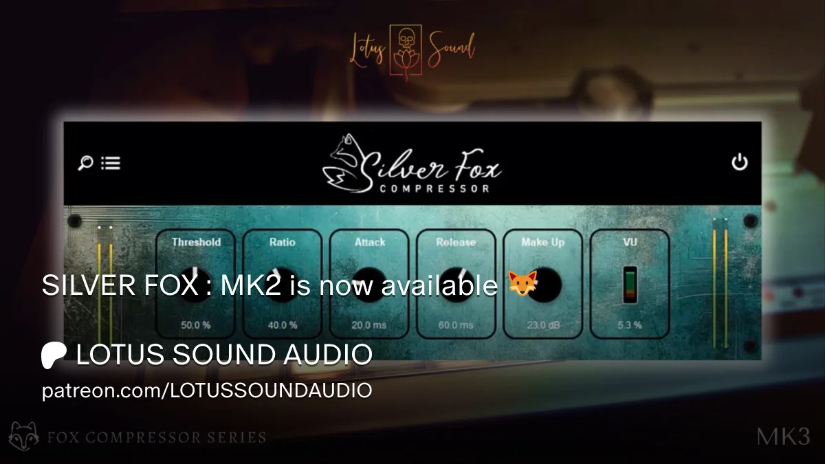 Silver Fox MK2 by Lotus Sound Audio artwork