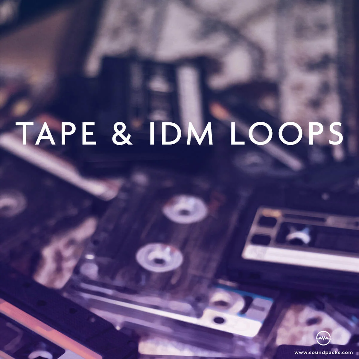 Tape & IDM Loops artwork showing cassette tapes and a portable cassette player