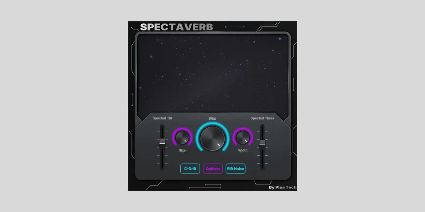 Spectaverb free reverb multi-effect plugin by Plea Teach