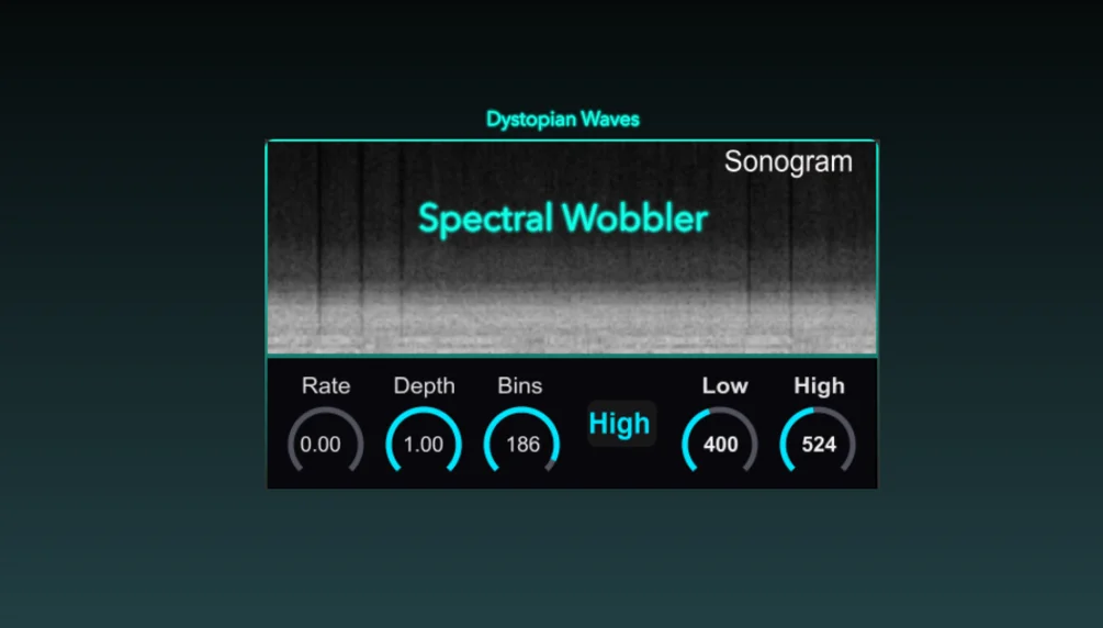 Spectral Wobbler frequency-domain modulation interface by Dystopian Waves