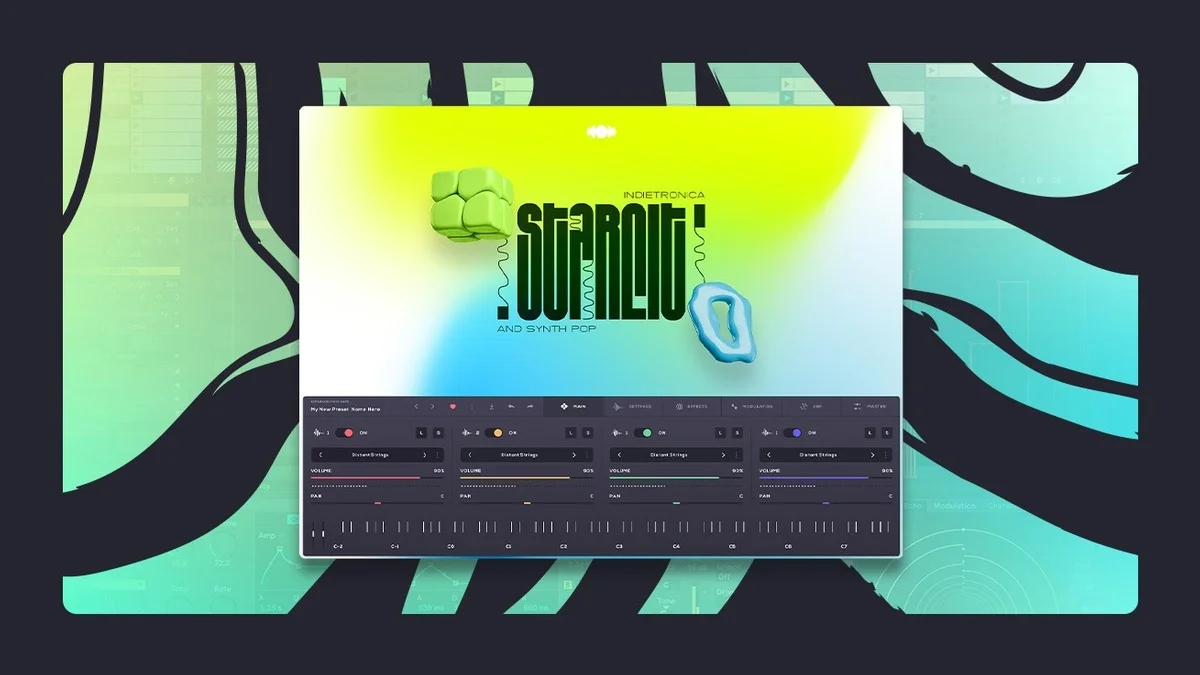 Starlit Soundbox instrument artwork by Audiomodern