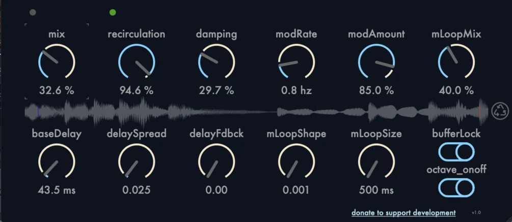 maniFold Σ plugin interface by Strange Audio