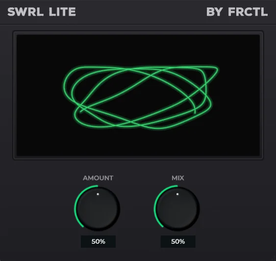 SWRL Lite movement multi-effect plugin interface by FRCTL Audio
