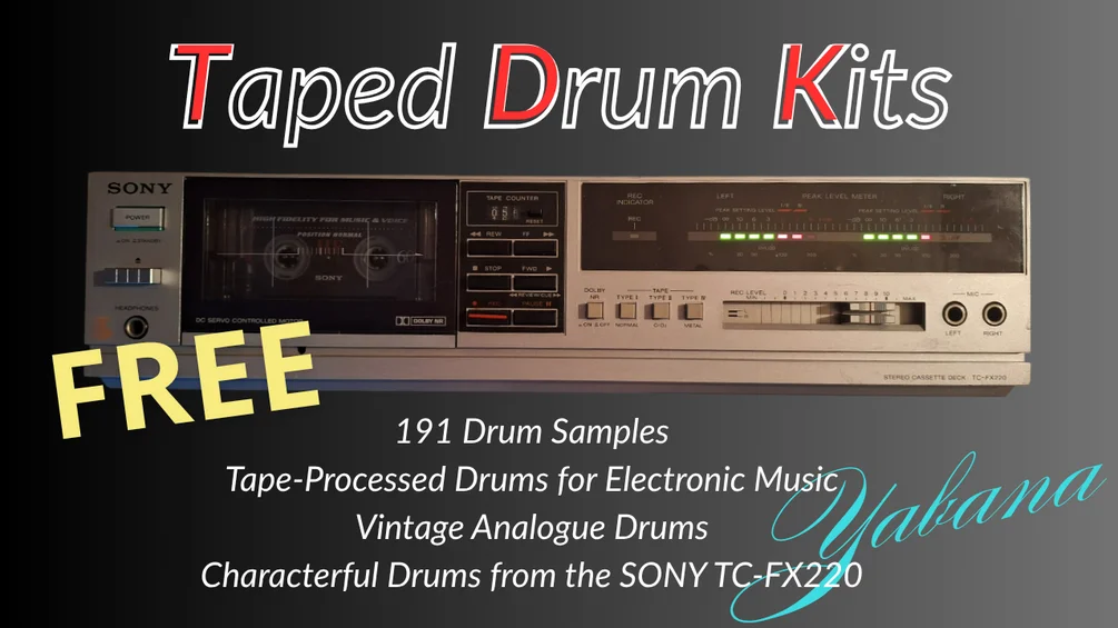 Taped Drum Kits by Ryu Yabana artwork