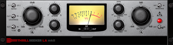 ThrillseekerLA mkII plugin interface