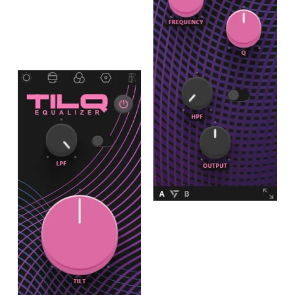 TiLQ Equalizer by Kuassa plugin interface