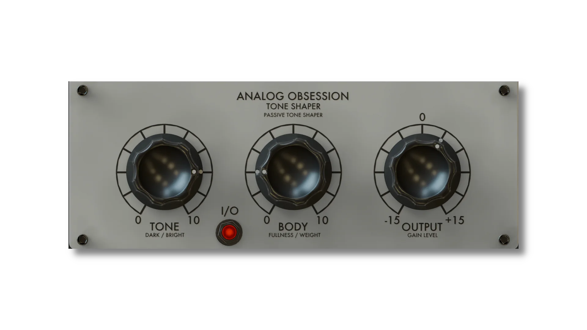 Analog Obsession ToneShaper plugin interface