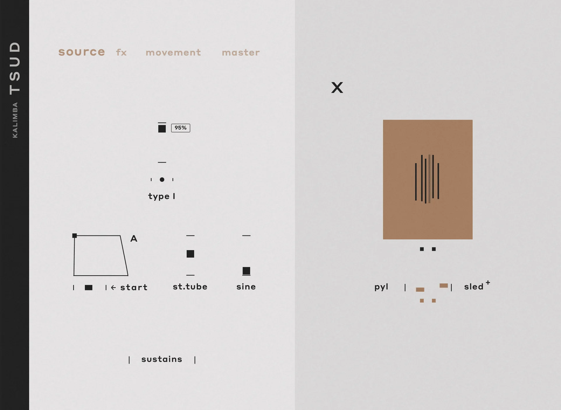 TSUD plugin interface by Elementary Sounds