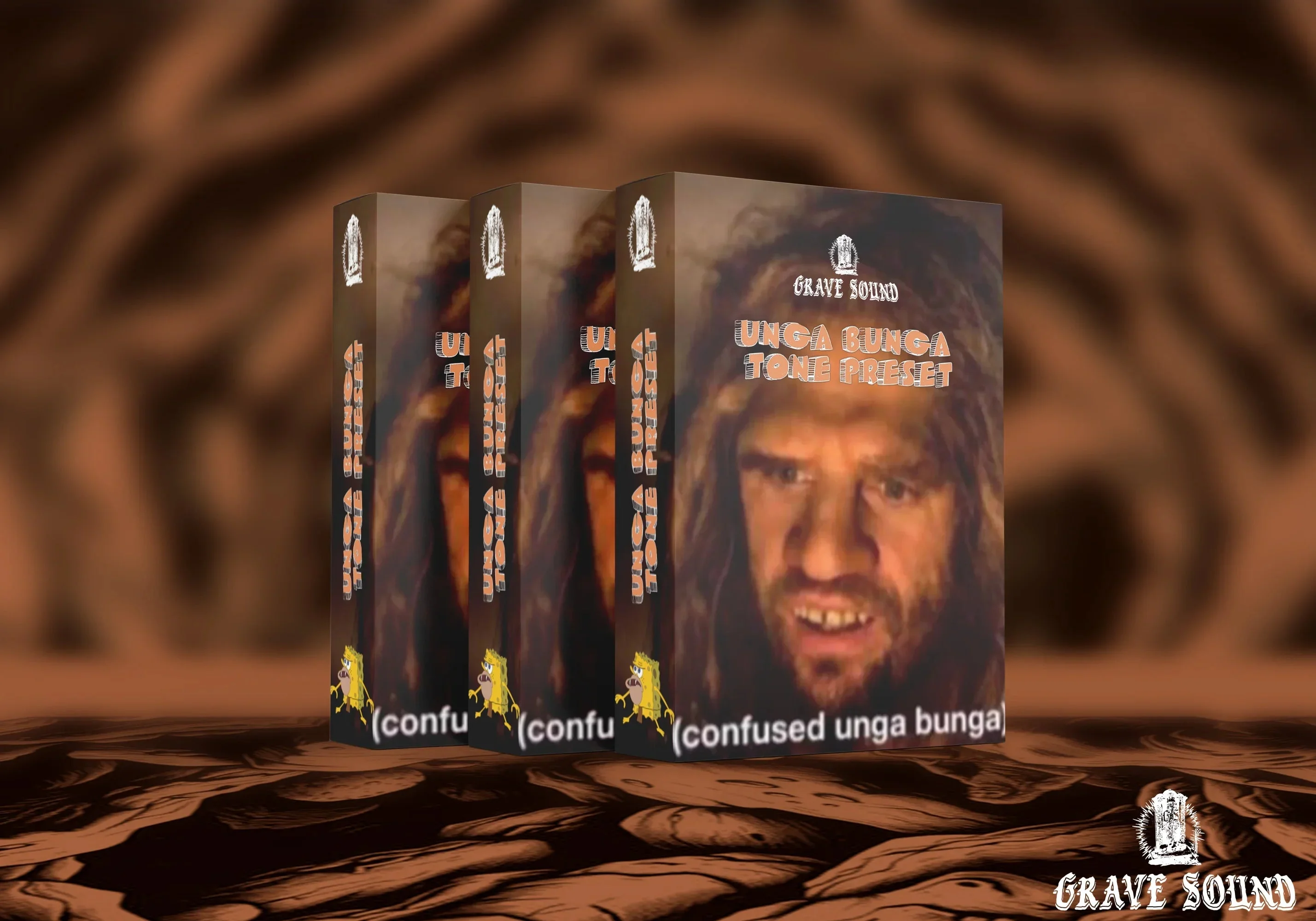 Unga Bunga Caveman Template for REAPER cover art by Grave Sound Audio
