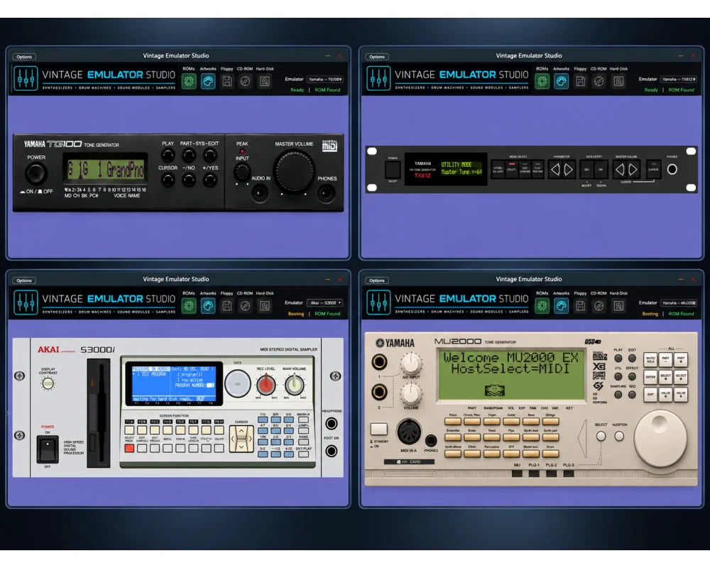 Vintage Emulator Studio by Autodafe artwork