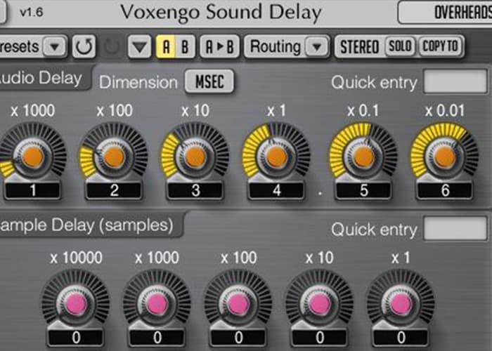 Voxengo Sound Delay