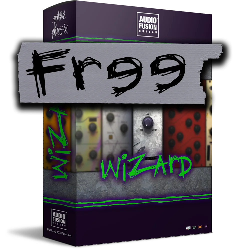 Wizard stereo widener plugin artwork by AudioFB