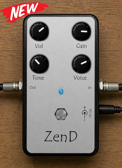 DamyFx ZenD Smooth Overdrive plugin interface